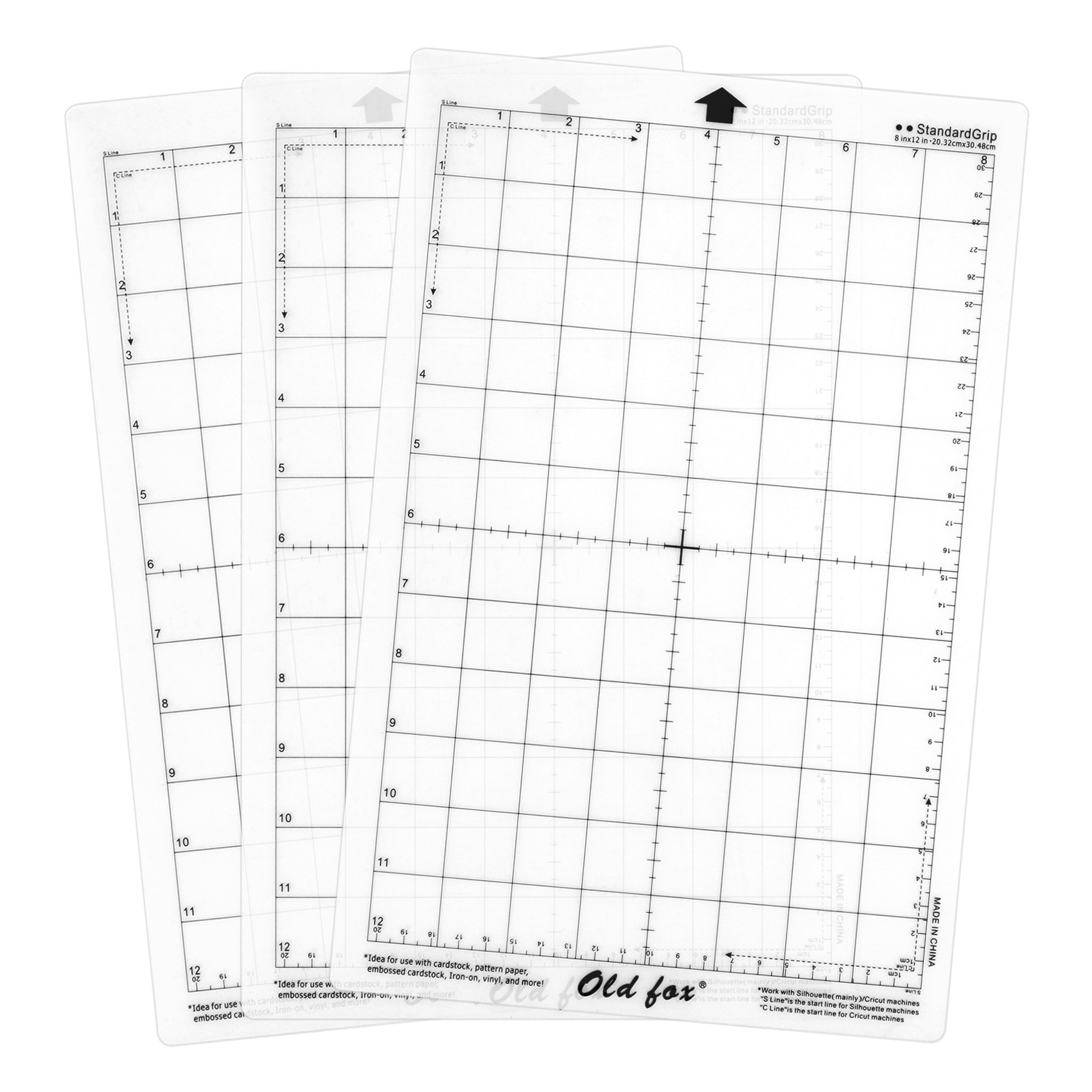 Plotter Cutting Mat - AED6-3Pcs Replacement Cutting Mat Adhesive Mat