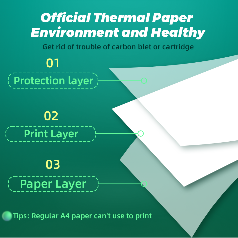 Phomemo Thermal Paper A4 Print - Commercial Label Printing Machine review and price