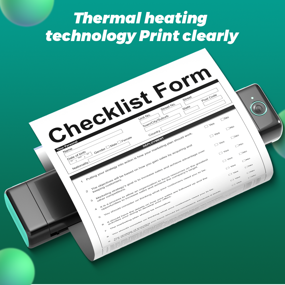 Phomemo Thermal Paper A4 Print - Commercial Label Printing Machine review and price