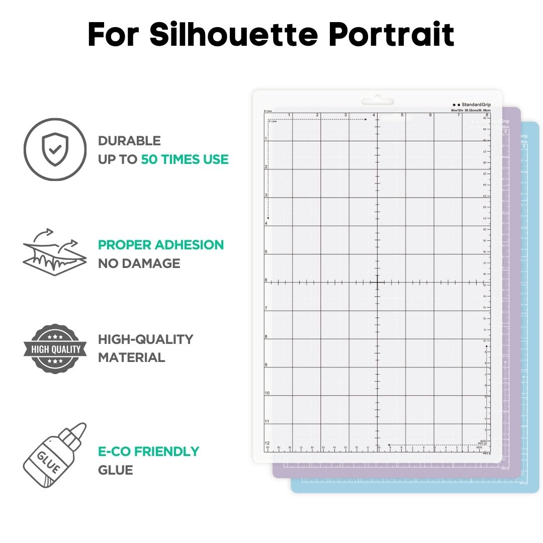 8X12in PVC Cutting Mat for Sil - Plotter Cutting Mat review and price