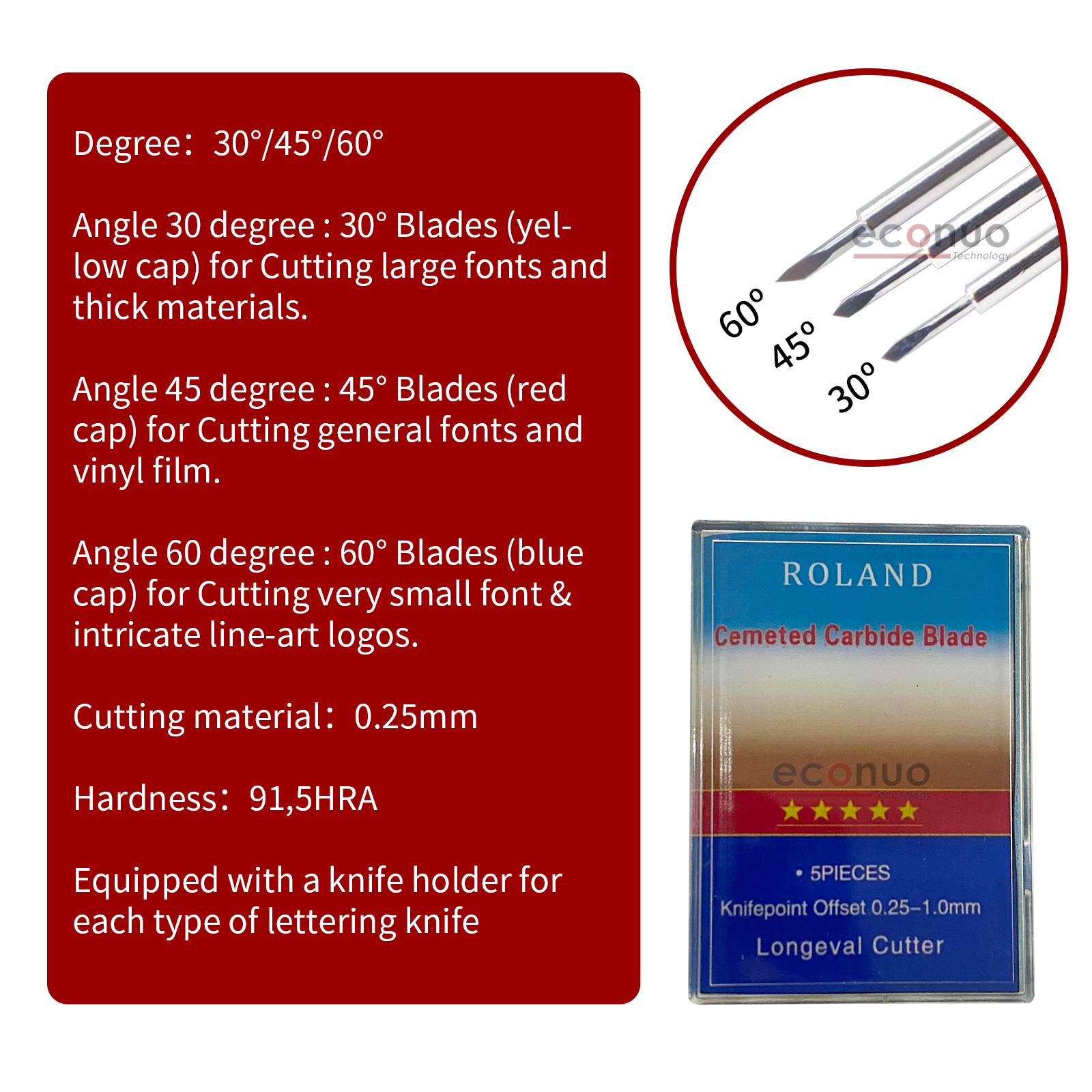 5PCS 30/45/60 Degrees Replacem - Cutting Plotter Blade review and price