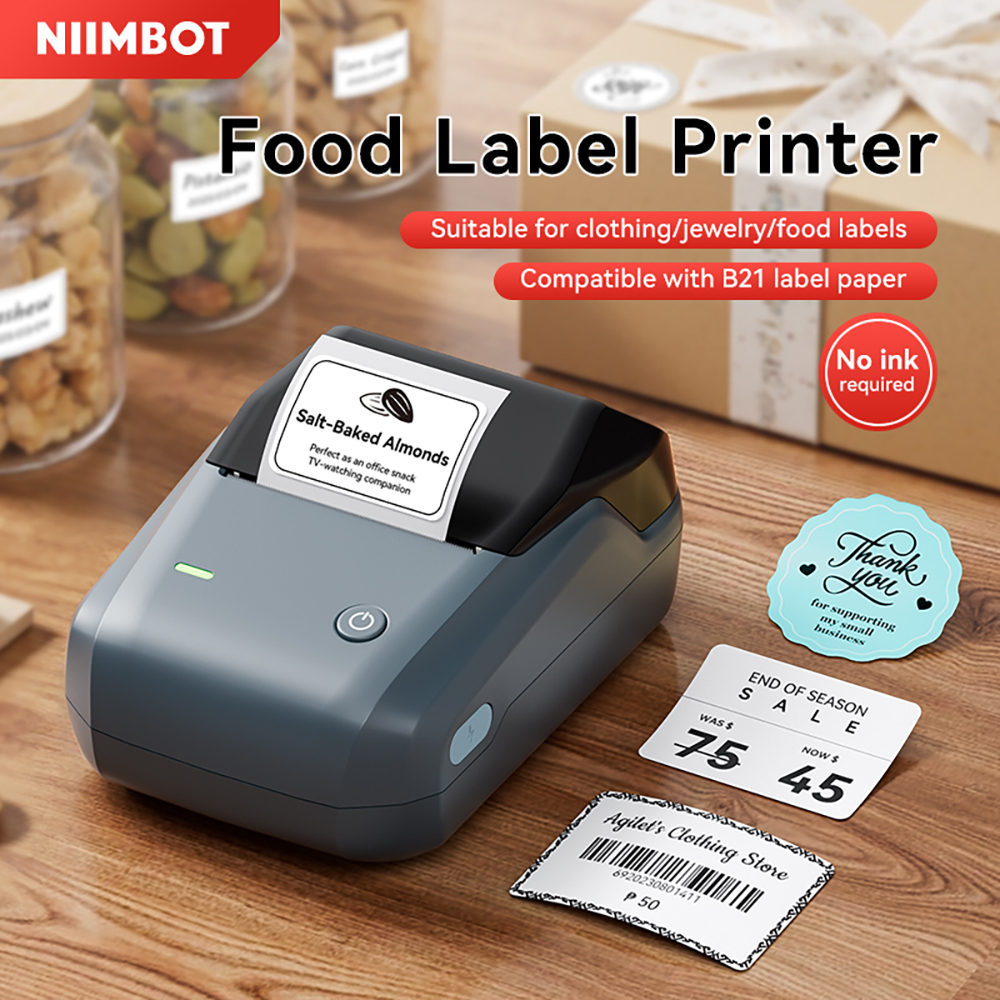 Niimbot B1 Wireless Thermal La - Commercial Label Printing Machine review and price