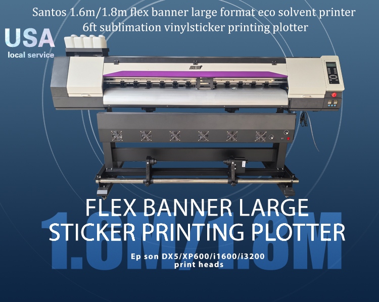 Santos 1.6M Eco Solvent Printe - Commercial Wallpaper Printing review and price