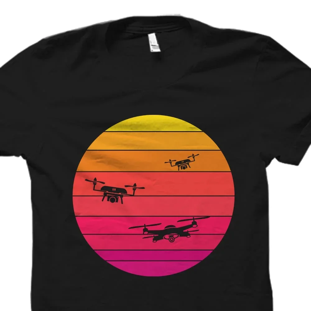 Drone T Shirt Pilot Operator C - Commercial Printing Operations review and price