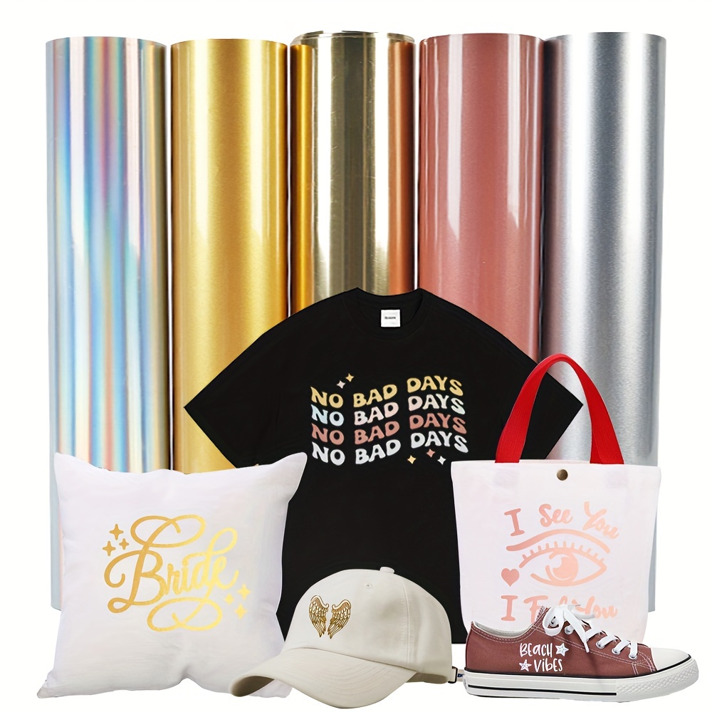 1 Pack, PU Soft Metal Heat Tra - Heat Transfer Vinyl Roll review and price