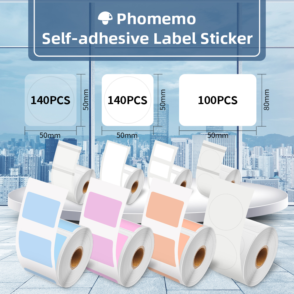 Phomemo Self-Adhesive Sticker  - Commercial Label Printing Machine review and price