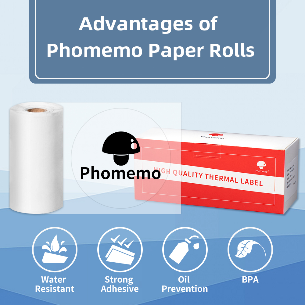 Phomemo Self-Adhesive Sticker  - Commercial Label Printing Machine review and price