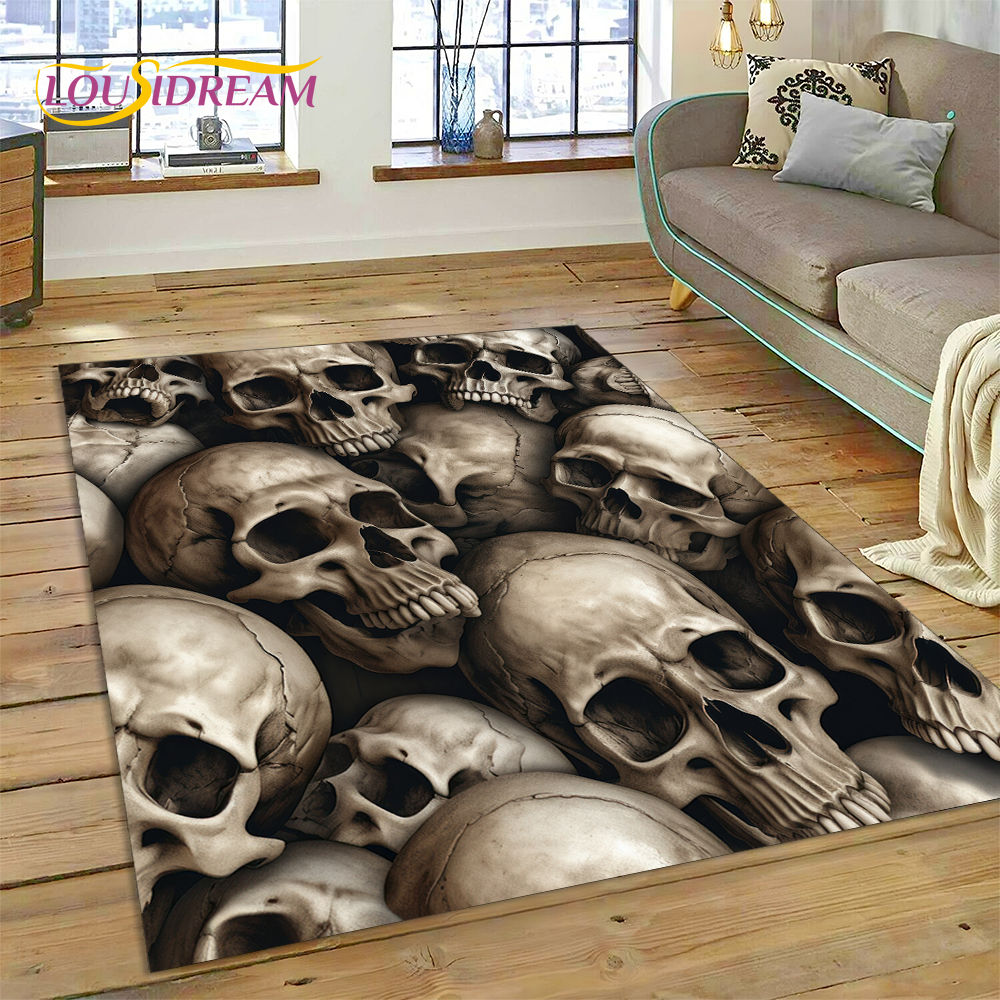 3D Horror Gothic Skull Skeleto - Commercial Printing Online review and price