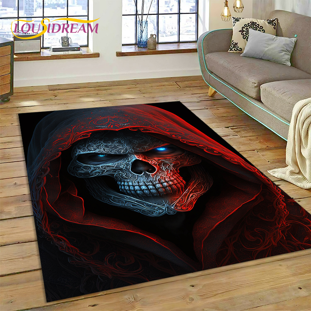 3D Horror Gothic Skull Skeleto - Commercial Printing Online review and price