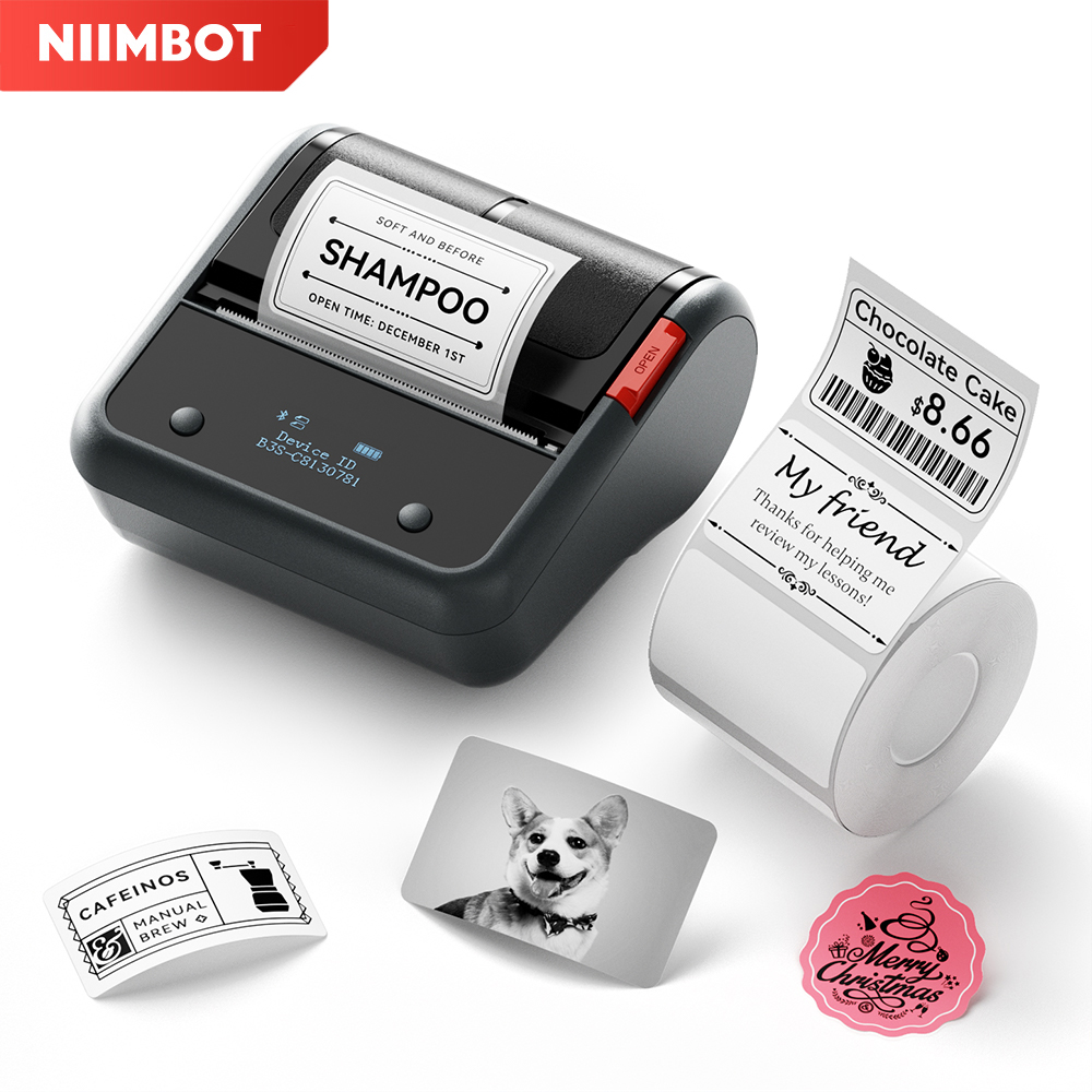 Niimbot B3S Wireless Label Pri - Commercial Label Printing Machine review and price