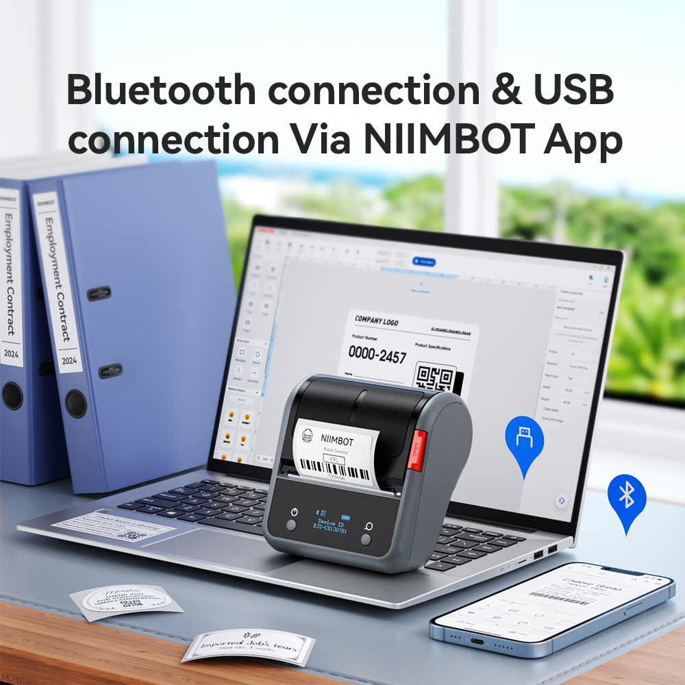 Niimbot B3S Wireless Label Pri - Commercial Label Printing Machine review and price