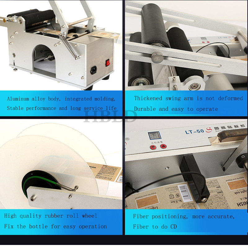 Stable Circular Bottle Labelin - Commercial Label Printing Machine review and price