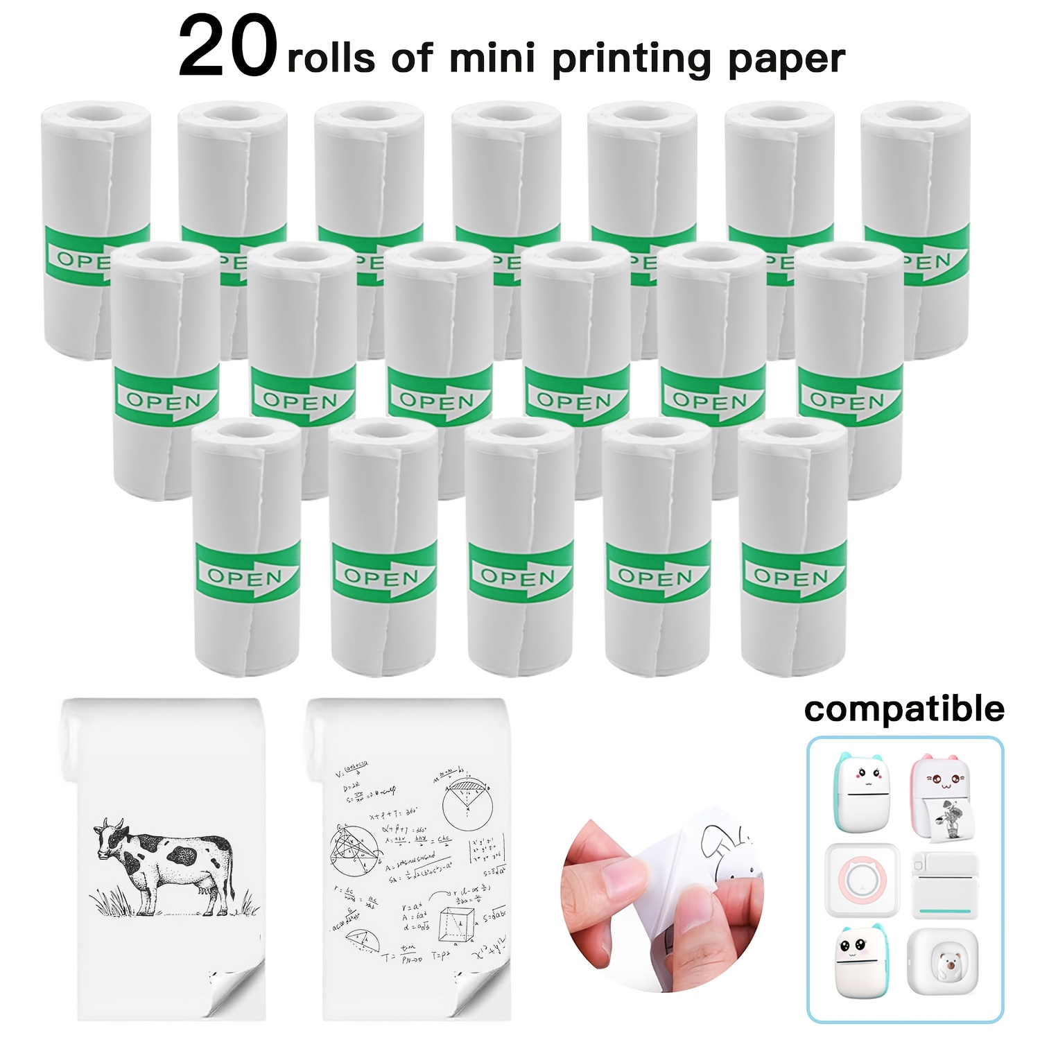 5-10-20 Rolls of Mini Printing - Heat Transfer Vinyl Roll review and price