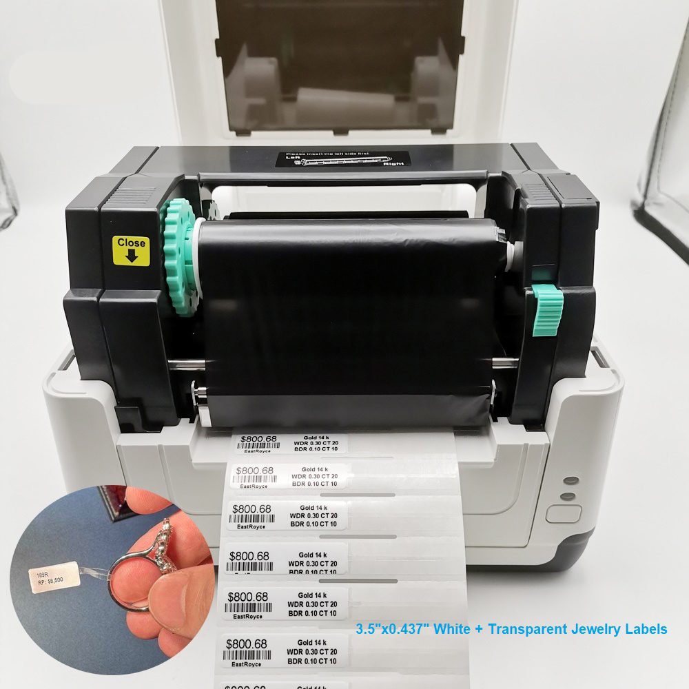 High-quality black resin ribbo - Commercial Label Printing Machine review and price